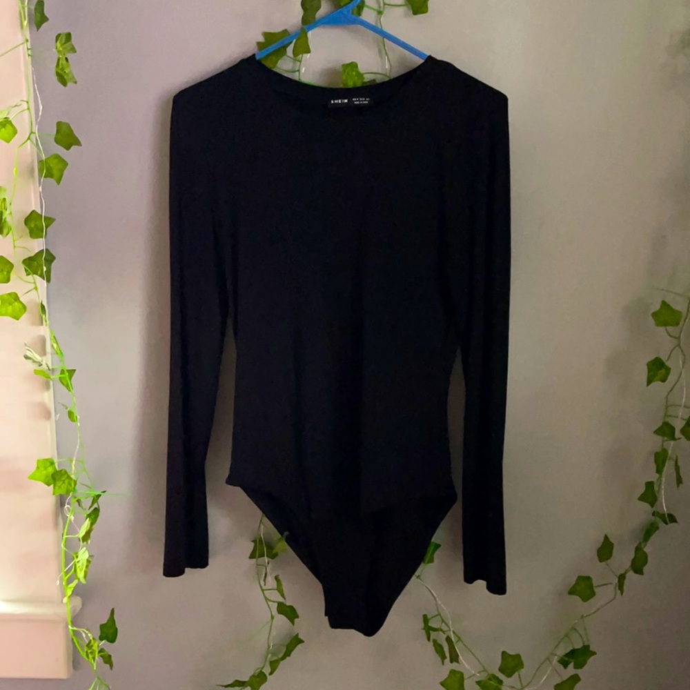 Shein black bodysuit